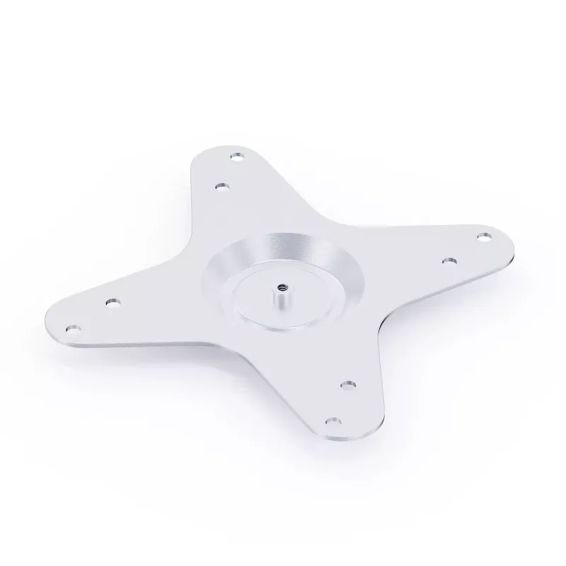 Adaptera plāksne WANBO GRIESTU STIPRINĀJUMA PIEDERUMI Alumīnijs Sudraba 170x170mm