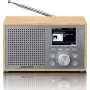Galda DAB+/FM radio Lenco DAR-017 ar Bluetooth un koka korpusu