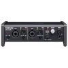 Audio saskarne Tascam US-2X2HR, 2 x XLR/kombinētās ieejas, 192 kHz, USB 2.0, MIDI ieeja/izeja, darbvirsmas, melna