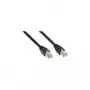 Wentronic Goobay CAT 5e komutācijas kabelis, SF/UTP, melns, 2 m - CCA vara maisījums (68669)