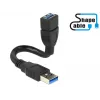 USB kabelis DeLOCK 0,15m 2xUSB3.0-A