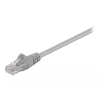 Wentronic Goobay - Patch-Cable - RJ-45 (M) uz RJ-45 (M) - 25,0m - UTP - CAT 5e - Moulded - Pelēks (95635)