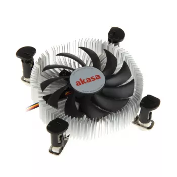 Cooler Akasa AK-CC7122BP01 Processor Cooling System 7.5 cm Aluminium Blue