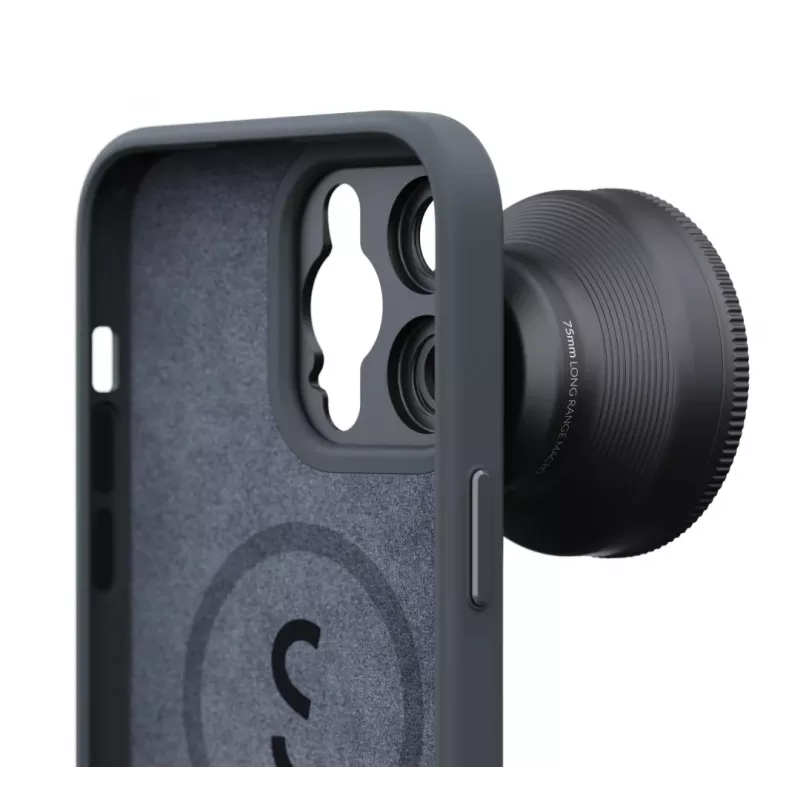 ShiftCam AC-CA-14PR-CH-EF mobilā tālruņa vāciņš 15,5 cm (6,1) Vāks Ogles pelēks