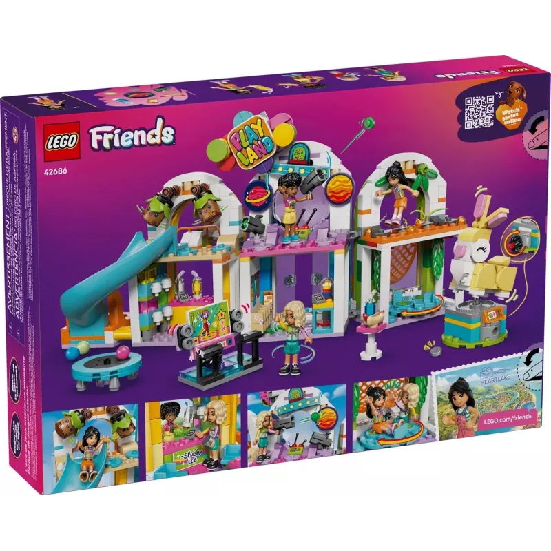 LEGO FRIENDS 42686 Jautrais iekštelpu rotaļu laukums