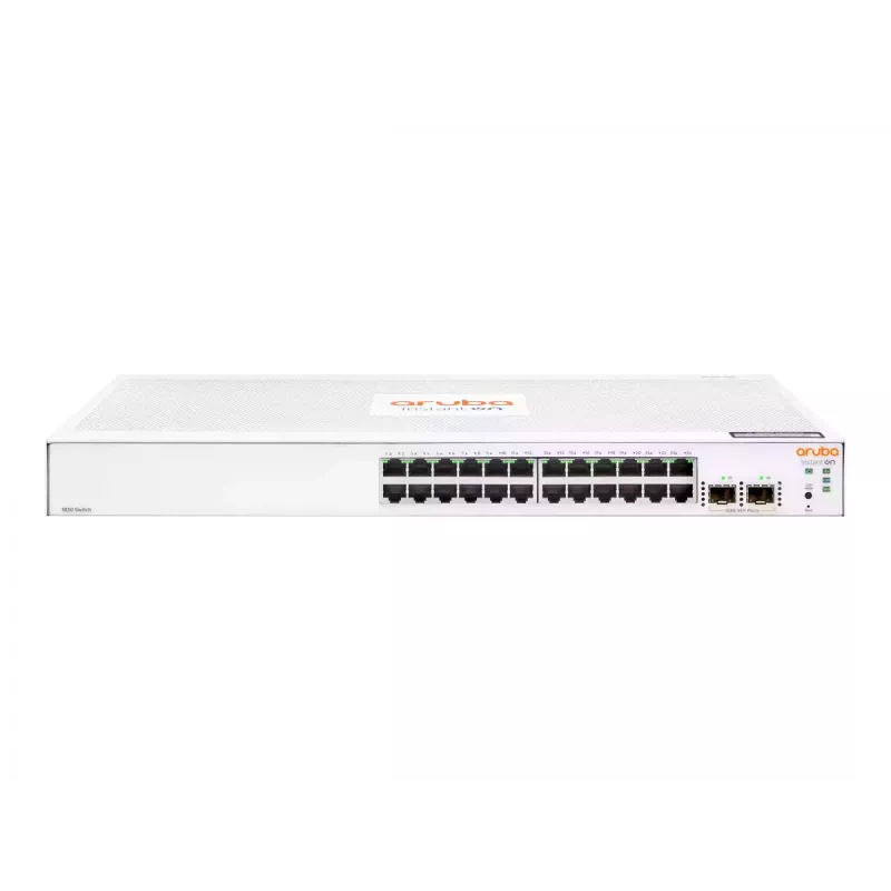 HPE Aruba Networking Aruba Instant On 1830 24G 2SFP Pārvaldāms L2 Gigabit Ethernet (10/100/1000) 1U