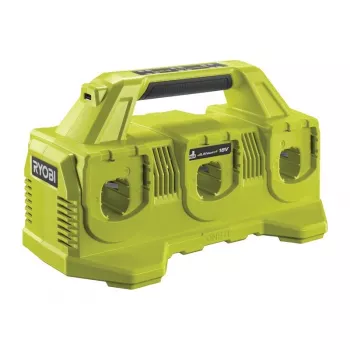 207203 Ryobi 18V / 6 portu akumulatora lādētājs