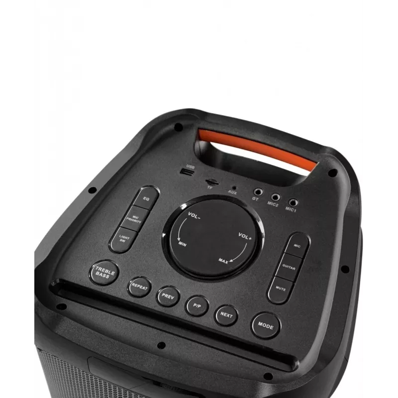 Karaoke sistēma Blaupunkt PB10DB 1000W vadu mikrofons LED displejs