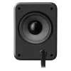 2.1 datora skaļruņi DEFENDER V12 11W RMS USB, 3,5 mm, zemfrekvences skaļrunis, melna, 223×115×130 mm