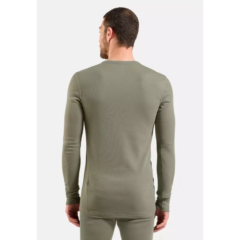ODLO BL TOP apkalpes kakla g/p ACTIVE WARM garām piedurknēm termoveļa, M izmērs, pelēka