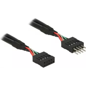 USB 2.0 kabelis DeLOCK 83873 0,25m 2xUSB2.0 vīrišķais