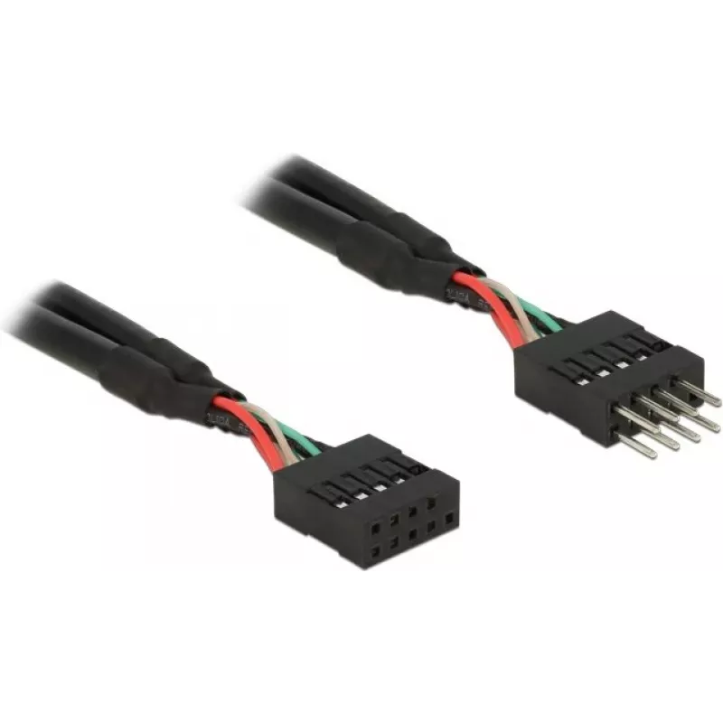 USB 2.0 kabelis DeLOCK 83873 0,25m 2xUSB2.0 vīrišķais