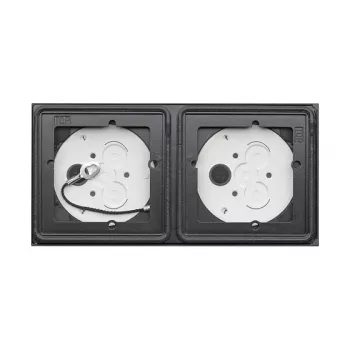 Virsmas montāžas kārba GIRA 5502910 domofonu sistēmām, antracīta, 213×25,4×106,5 mm