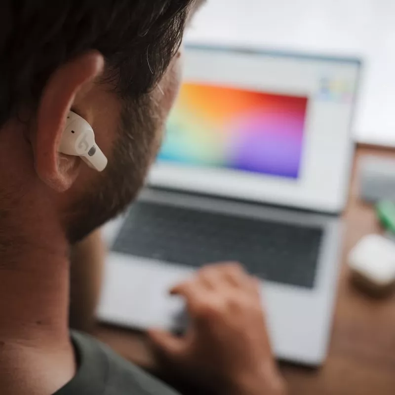 Teufel AIRY TWS Pro Bezvadu austiņas Iekšauss Zvani/Mūzika Bluetooth Balta