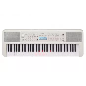 tastatūra YAMAHA EZ-310 61-taustiņu pieskārienu jutīga pārnēsājama mācību klaviatūra, 48-nošu polifonija, USB barošana