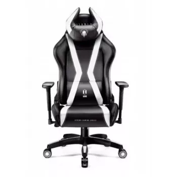 Diablo X-HORN 2.0. Normal spēļu krēsls melnbalts