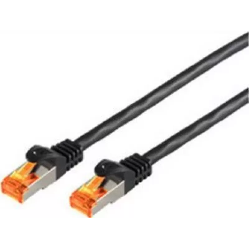 Tīkla kabelis ShiverPeaks BS08-26085 Melns 15m Cat6a S/FTP