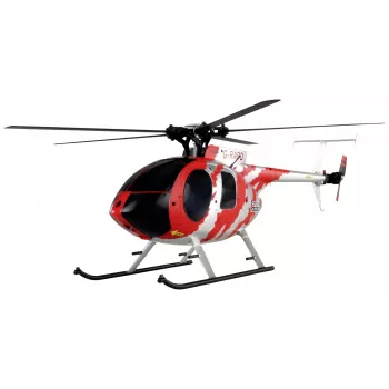 Helicopter Amewi MD500E ar elektromotoru, LiPo 1200 mAh, ieteicamais vecums 14+
