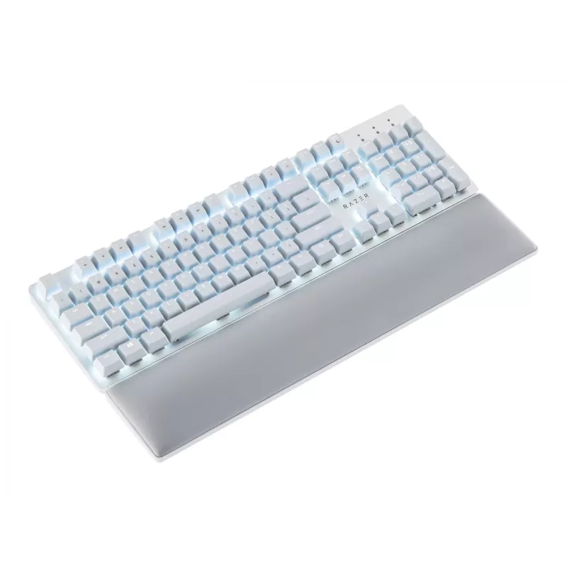 Razer Pro Type Ultra tastatūra biroja USB RF Wireless Bluetooth QWERTY US English sudraba balta