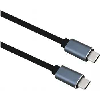 USB kabelis Helos 304319 USB 3.2 Gen 2 2m USB C melns pelēks