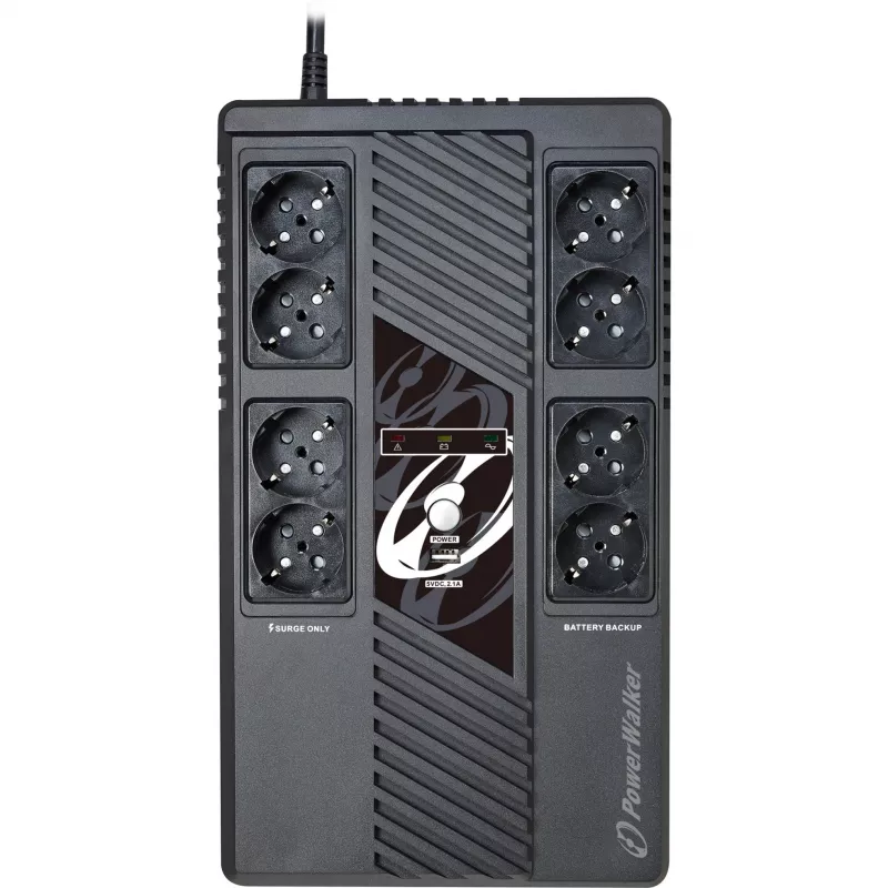 PowerWalker VI 800 MS - UPS - 480 vati