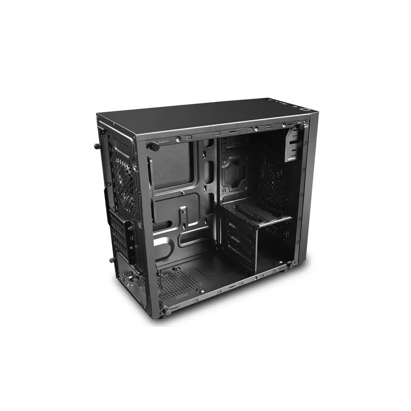 PC korpuss DeepCool Matrexx 30 Mini Tower — Micro ATX, rūdīts stikls, 3x3.5 collu / 2x2.5 collu sloti, GPU līdz 25 cm