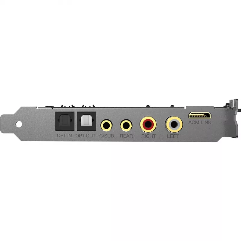 Skaņas karte Creative Labs SoundBlaster AE-9 — 32 bitu / 384 kHz atskaņošana un ierakstīšana