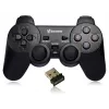 Spēļu kontrolieris VAKOSS GP-3925BK Melns bezvadu RF analogais/ciparu PC un PlayStation 3, 12 pogas, 2,4 GHz, nano uztvērējs