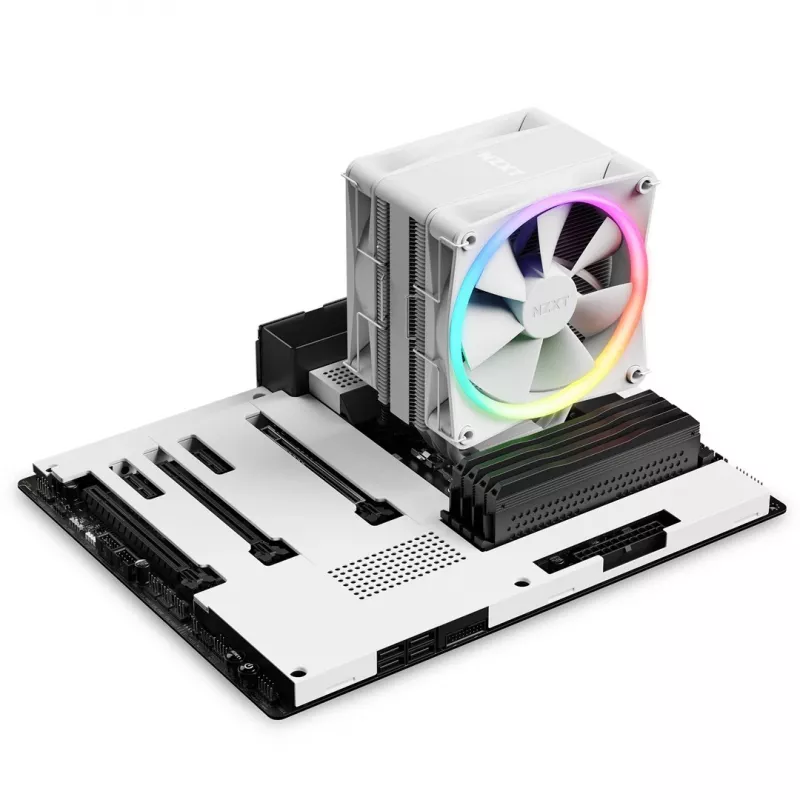 NZXT T120 RGB procesora gaisa dzesētājs 12 cm balts 1 gab.