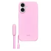 Kickstand vāciņš priekš iPhone 17 Apple Beats ar MagSafe un Camera Control, Pebble Pink, PC un mikrošķiedra