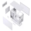 PC Case Jonsbo D41 STD Midi Tower balta