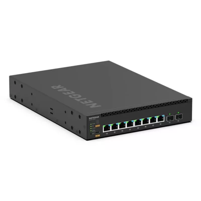NETGEAR MSM4310 pārvaldīts L3 2.5G Ethernet (100/1000/2500) Power over Ethernet (PoE) 1U Melns