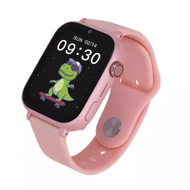 Smartwatch Kids Nce Pro 4G rozā