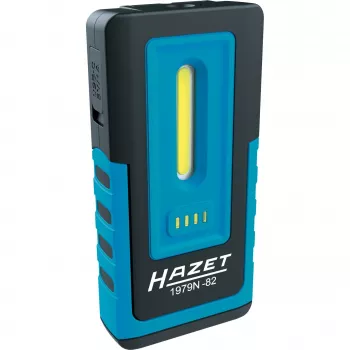 LED kabatas lukturis Hazet 1979 N-82 — kompakts ar baterijām darbināms apskates lukturis