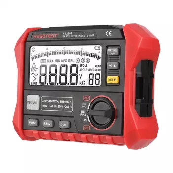 Habotest HT2302 Digitālais zemējuma pretestības mērītājs