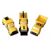 Transportlīdzekļu komplekts Popular Playthings Mix or Match Vehicles Construction Melns dzeltena