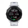 GARMIN Forerunner 265 viedpulkstenis — 46 mm GFRP korpuss, AMOLED 1,3 collas, GPS/GLONASS/Galileo, 15 dienu akumulators, 5 ATM, silikona siksniņa