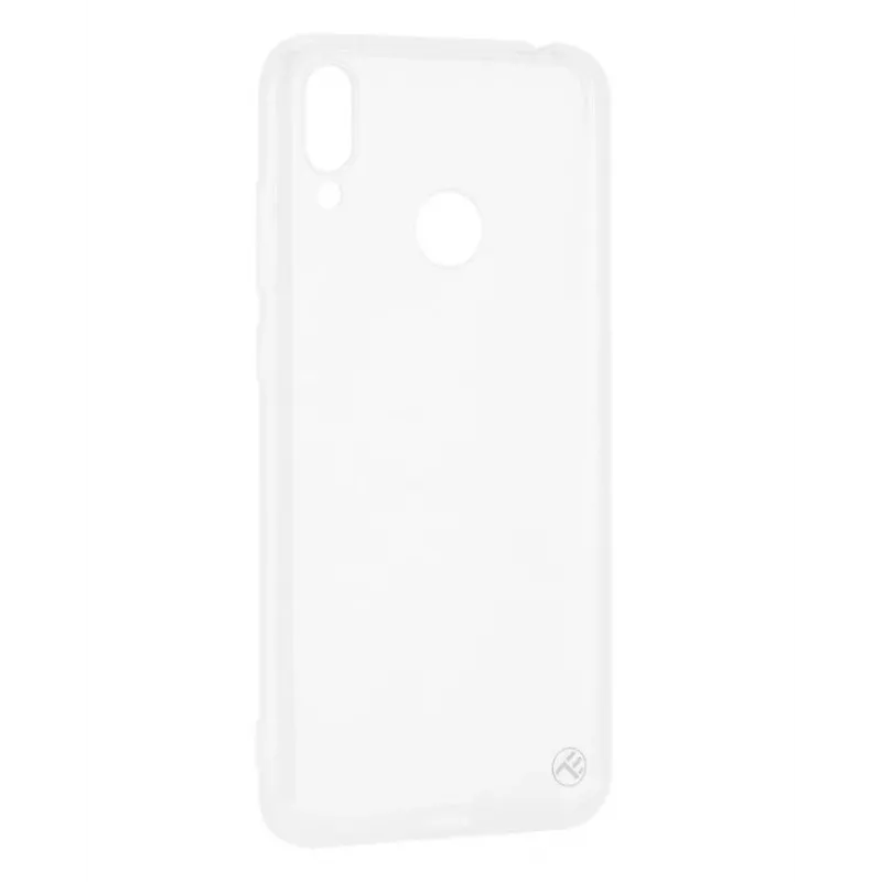 Silikona vāciņš, paredzēts Huawei Y9 2019, Tellur, caurspīdīgs
