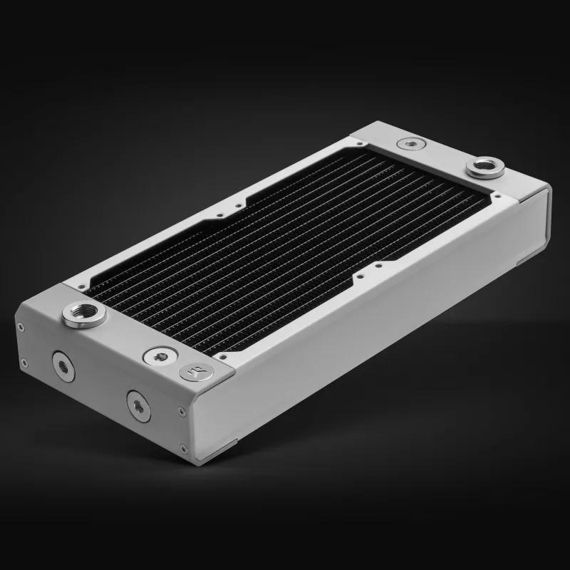Radiators EK Water Blocks Misiņš Varš Nerūsējošais tērauds Balts 130x300x44mm