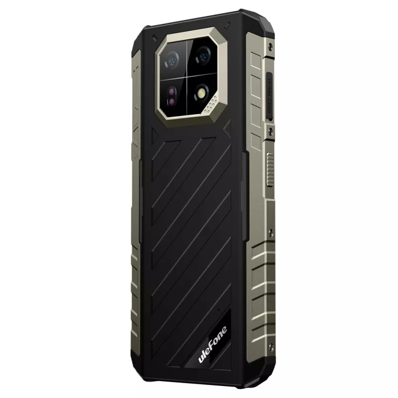 Viedtālrunis UleFone Armor 22 — MediaTek Helio G96, 8 GB RAM, 256 GB atmiņa, melns