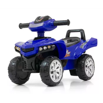 Braucamā rotaļlieta milly mally Ride-on Monster Navy — bērnu sēžammašīna, zems sēdekļa augstums