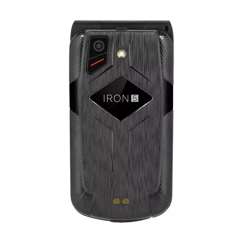 Saliekamais tālrunis Kruger & Matz Iron 5 Flip KM0466 — Dual SIM, 2.4 collu displejs, IP68/IP69K, 1200 mAh