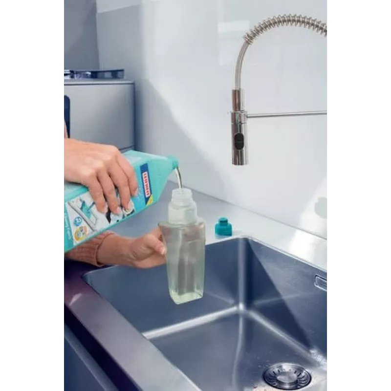 Leifheit Easy Spray XL mops no mikrošķiedras, sausai un mitrai uzkopšanai, zaļš, balts