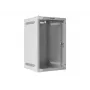 Sienas stiprinājuma statīvs LANBERG WF10-2309-10S 9U, 280×310×469 mm, 20 kg ietilpība, pelēks