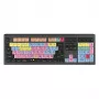 Logickeyboard ASTRA 2 USB QWERTZ tastatūra, melna, pilnizmēra, 104 taustiņi