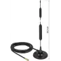 Daudzvirzienu antena DeLOCK 12418 SMA 5 dBi 0,824–1,99 GHz