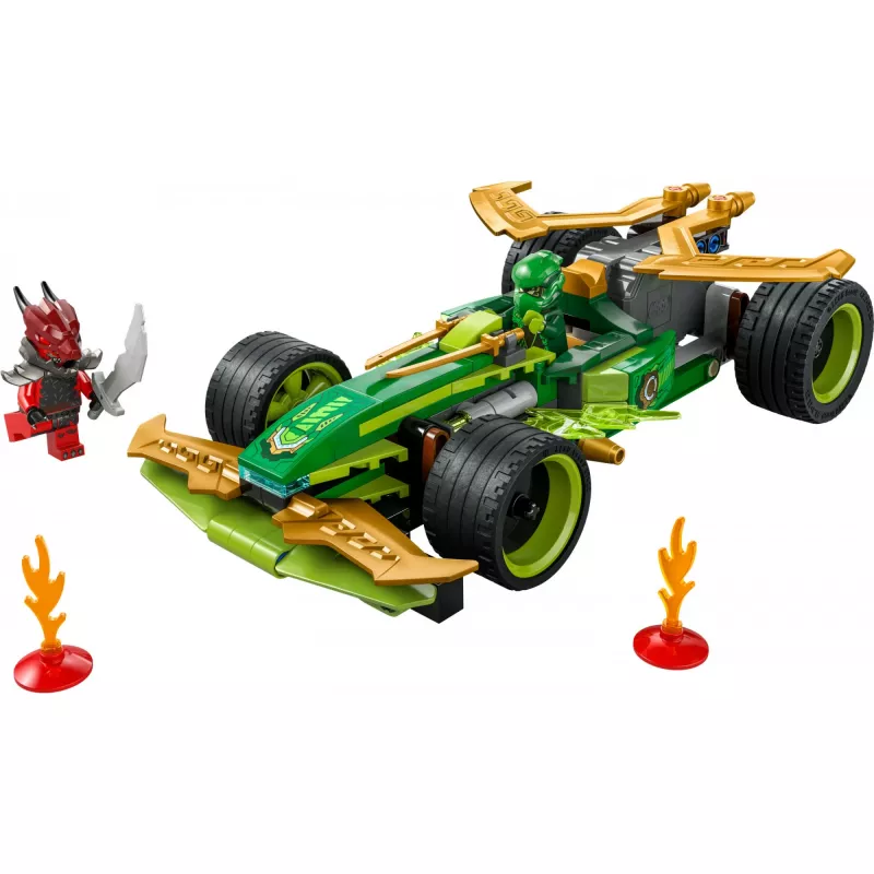 LEGO konstruktors NINJAGO Lloyd's Action Speedster 71828, 181 detaļas, 2 minifigūras, vecumam 7+