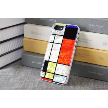 Aizsargapvalks iKins Apple iPhone 8 / 7 Mondrian balta