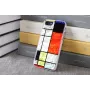 Aizsargapvalks iKins Apple iPhone 8 / 7 Mondrian balta