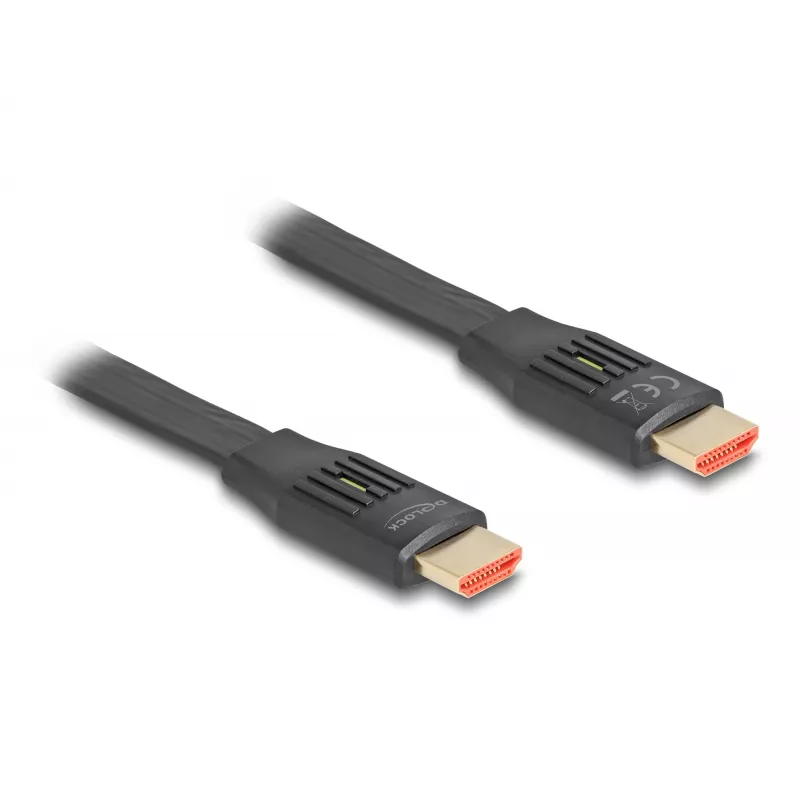 HDMI kabelis DeLOCK 81003 3 m HDMI Type A Male 48 Gbit/s melns